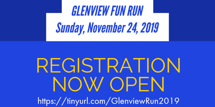 Sign Up for Glenview’s Fun Run